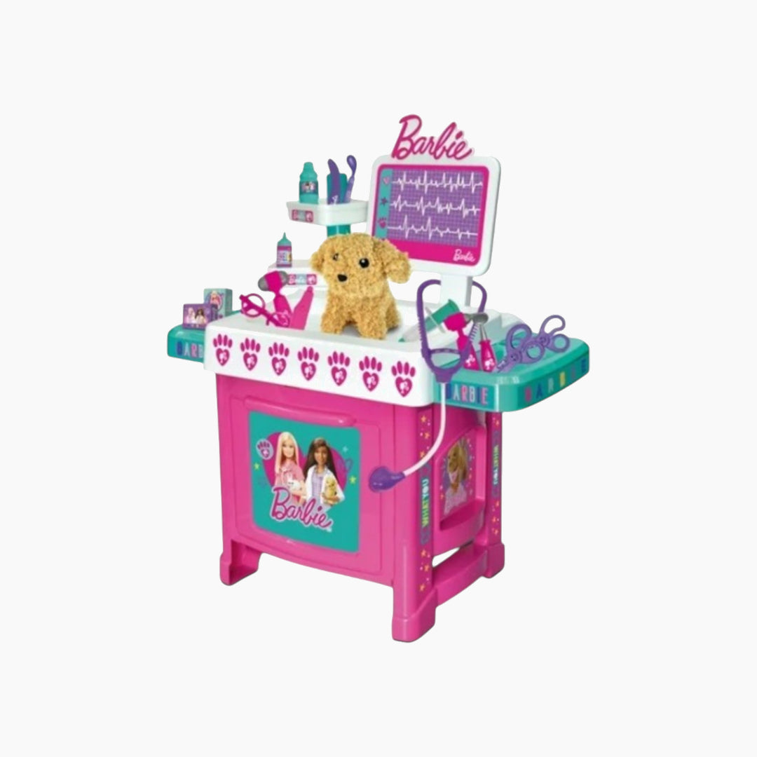 Barbie Vet Playset With Plush Dog