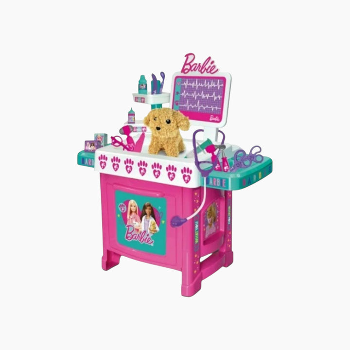 Barbie Vet Playset With Plush Dog