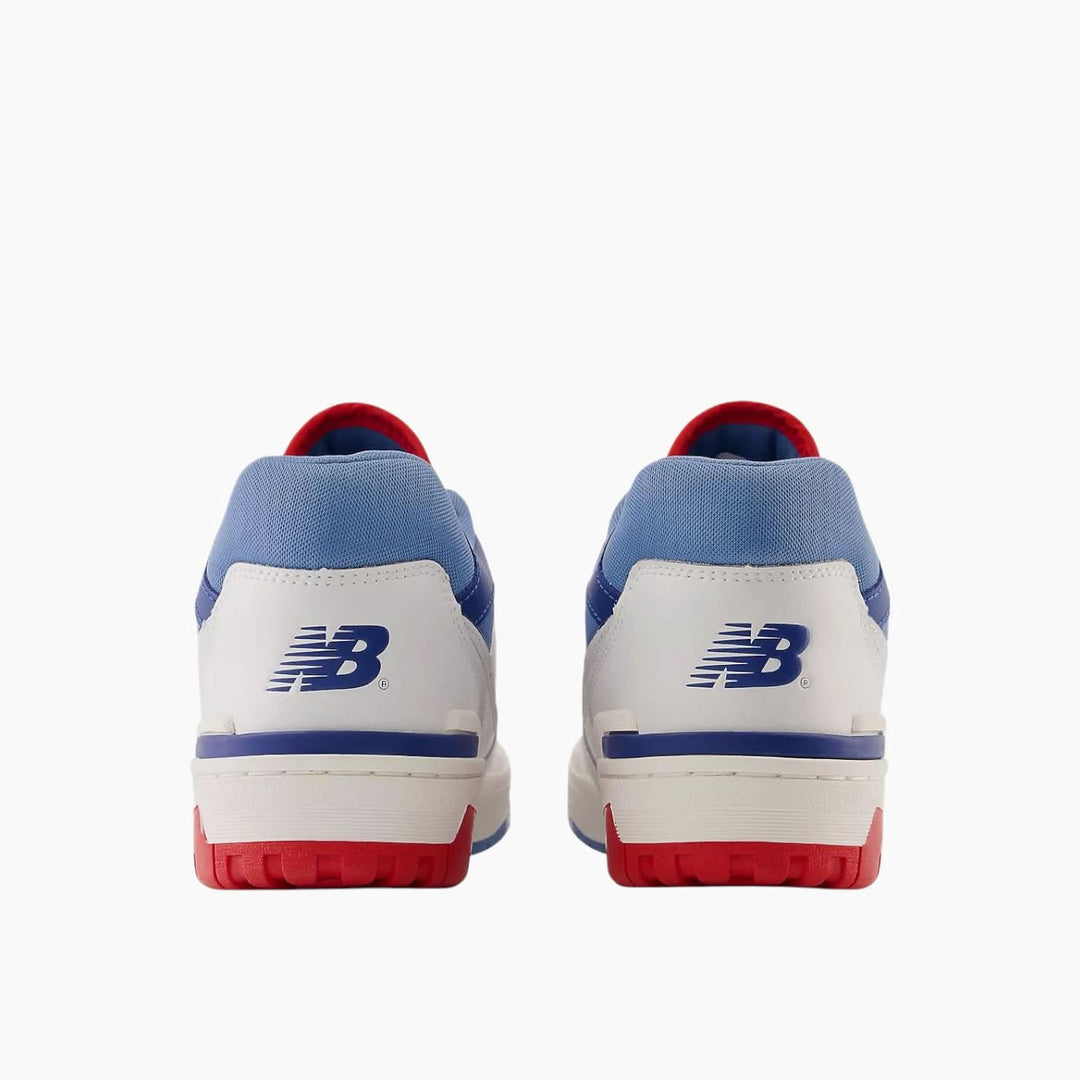 New Balance 550 Red Atlantic Blue Sneakers