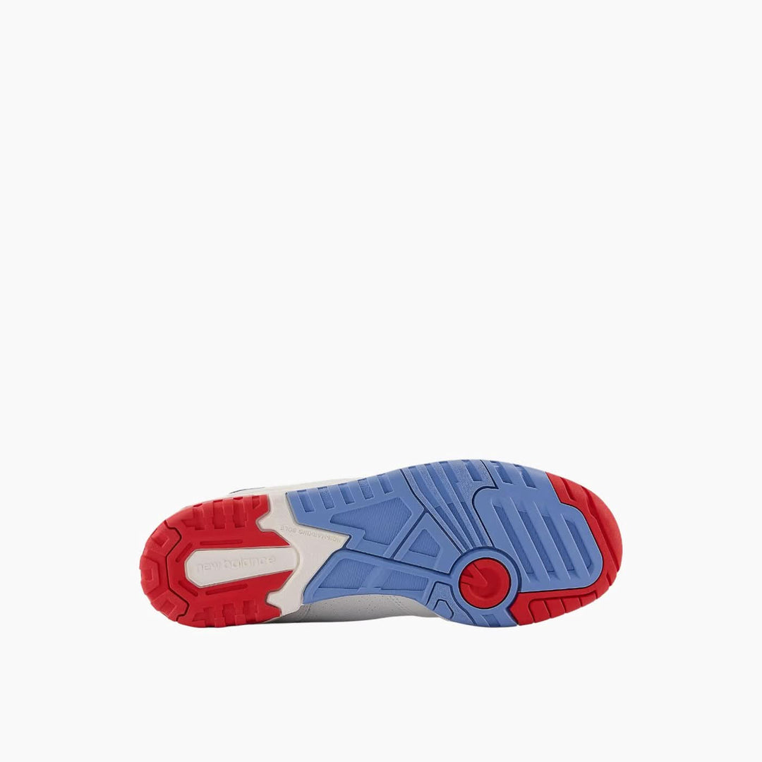 New Balance 550 Red Atlantic Blue Sneakers