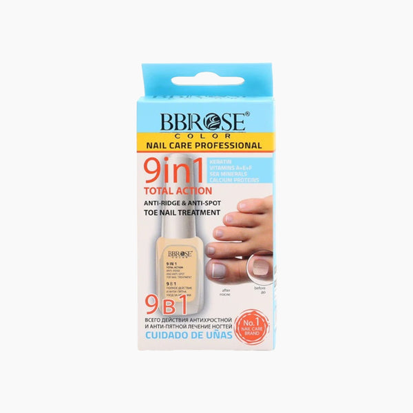 Bbrose 9 In 1 Total Action Anti-Ridge & Anti-Spot Nail Treatment 14 mL