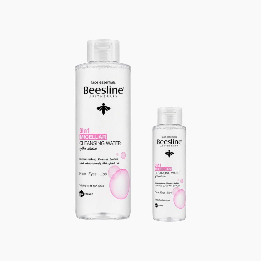 Beesline 3 in 1 Micellar Cleansing Water Pack 400 and 100 ml Free