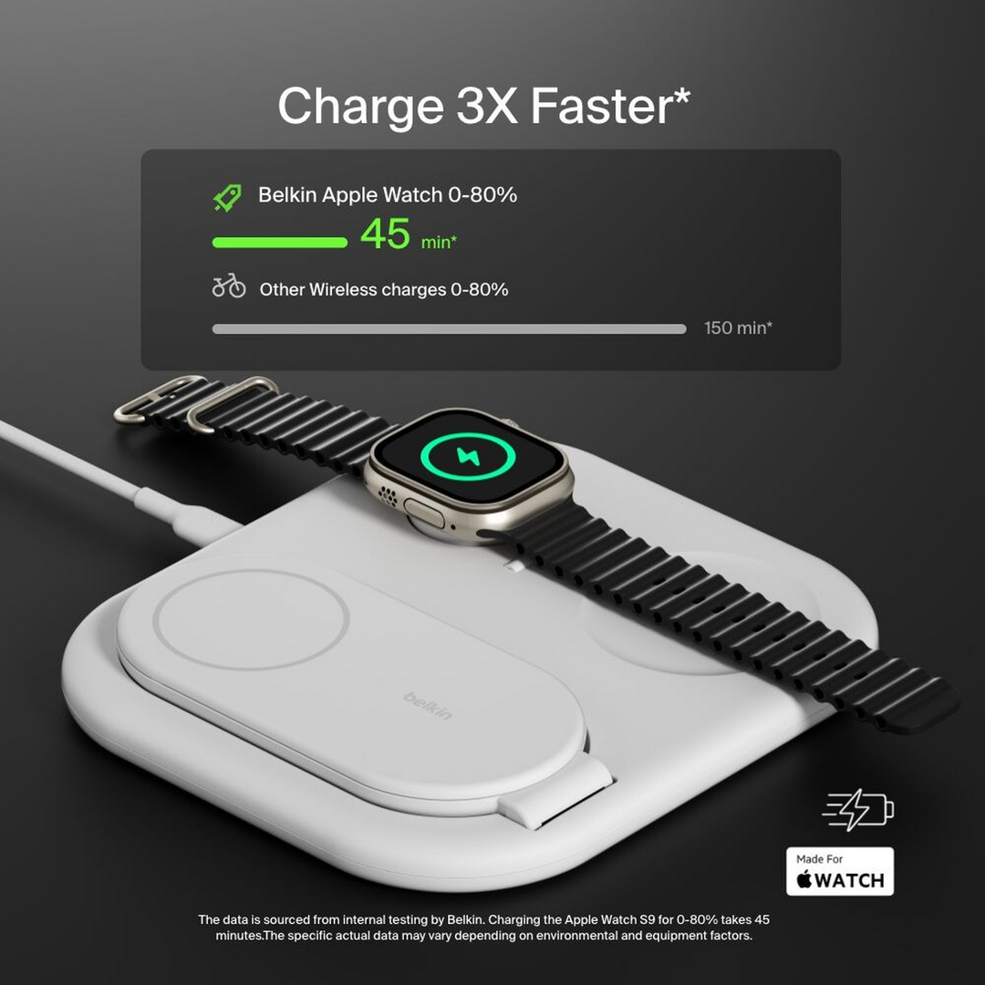 Belkin 3-In-1 Magnetic Foldable Wireless Charger