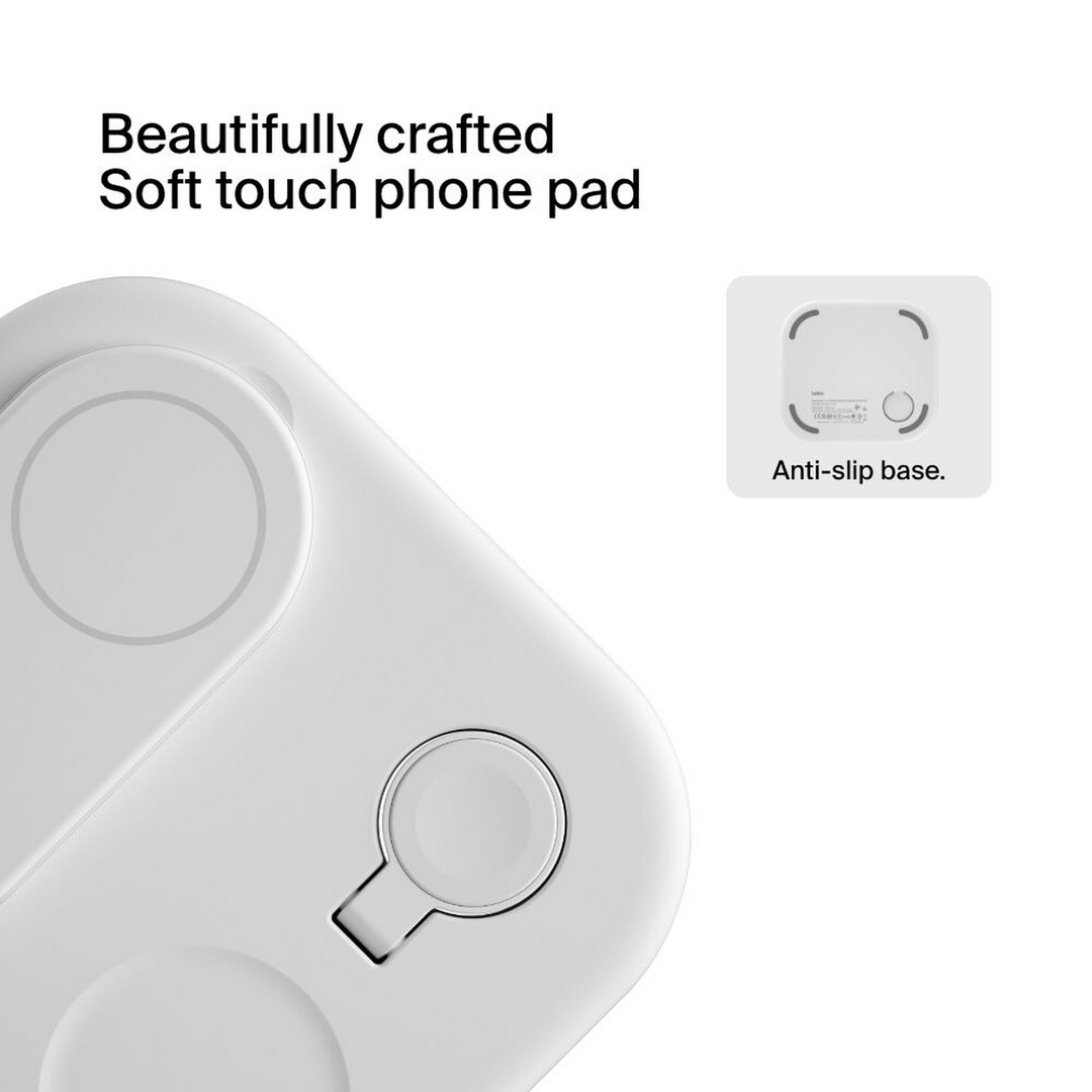 Belkin 3-In-1 Magnetic Foldable Wireless Charger