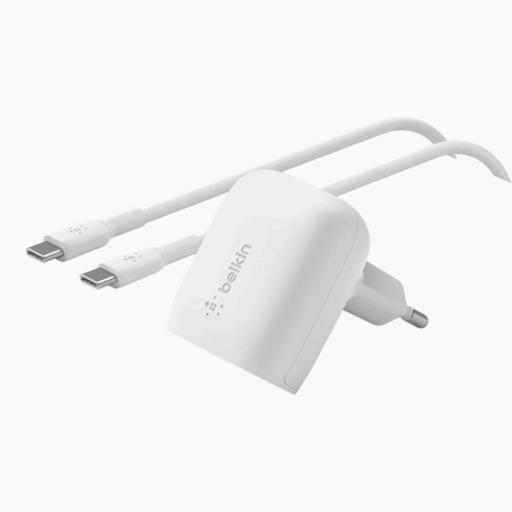 Belkin 20W USB-C wall charger with 1-meter USB-C cable