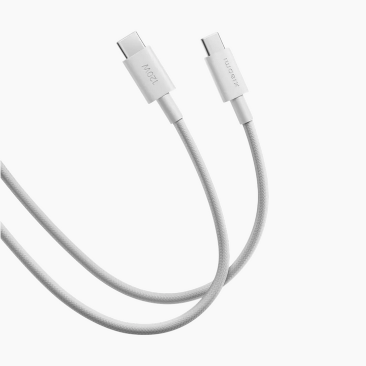 Xiaomi 6A braided USB-C to USB-C cable, 2m