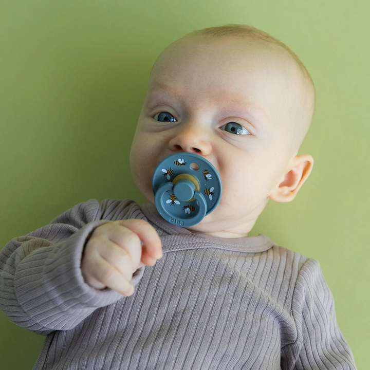 Bibs Studio Bumblebee classic round pacifier