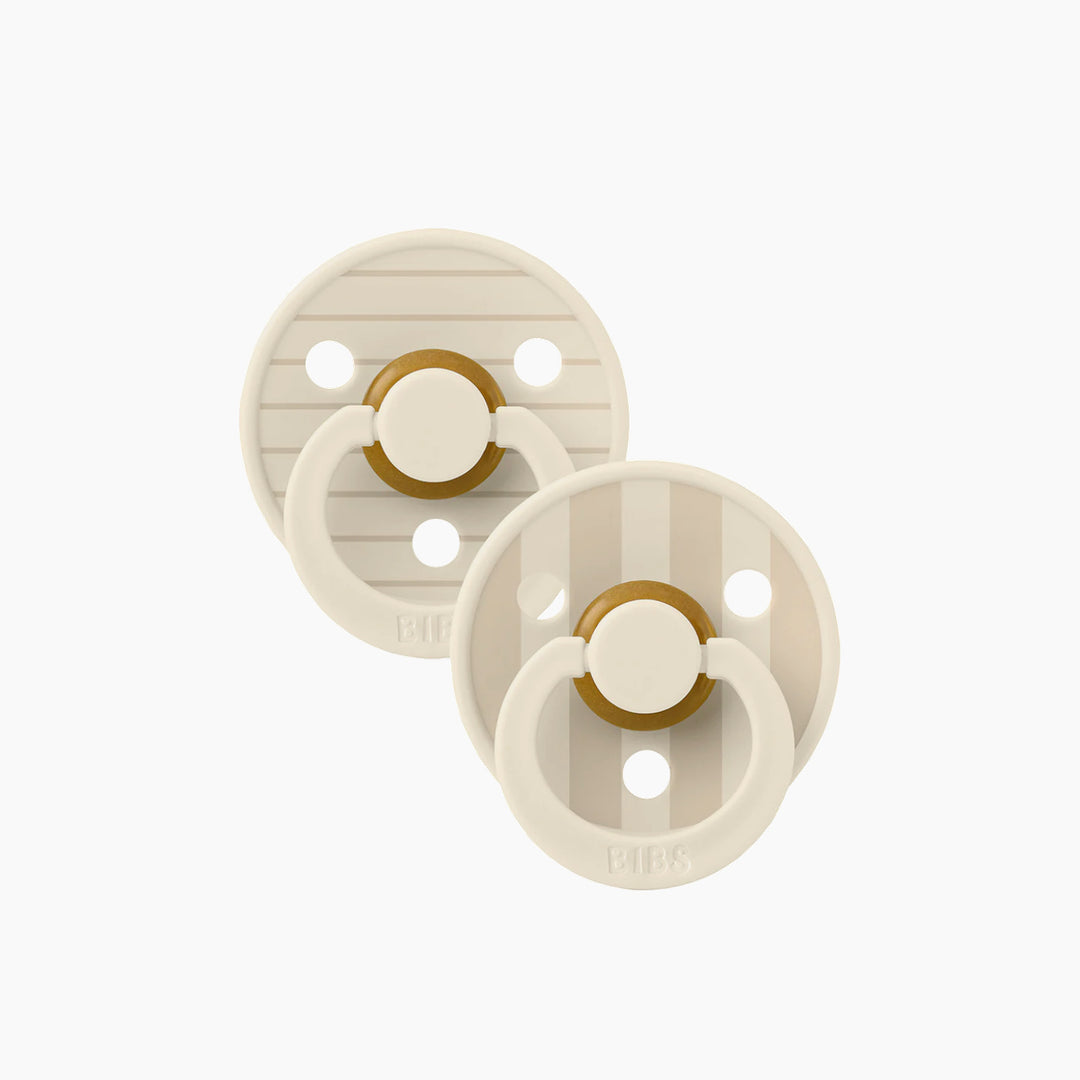 BIBS Studio Size 2 PIN Ivory Vanilla Mix pacifier