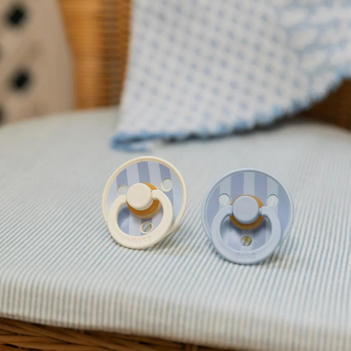 Bibs Studio Colour Pacifiers 2 Pack Block
