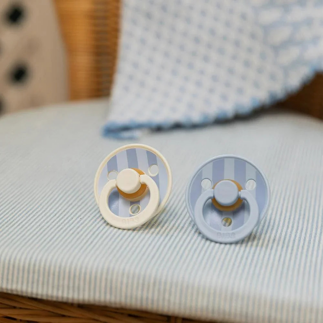 Bibs Studio Colour Pacifiers 2 Pack Block
