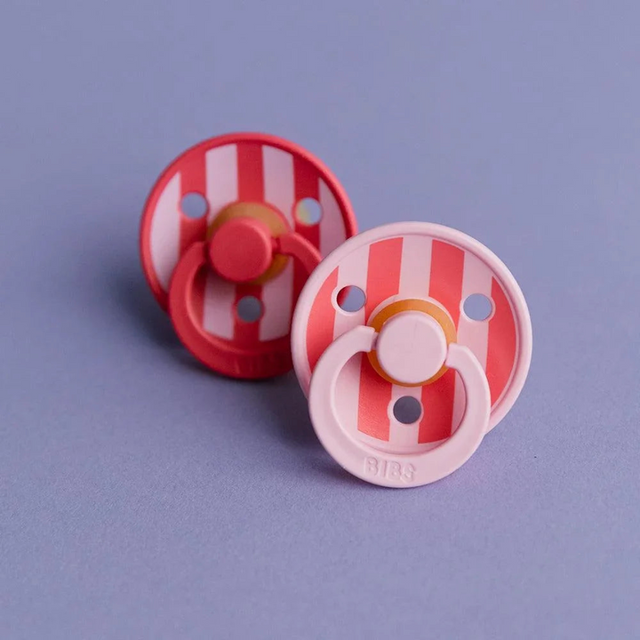 Bibs Studio Colour Pacifiers 2 Pack Block