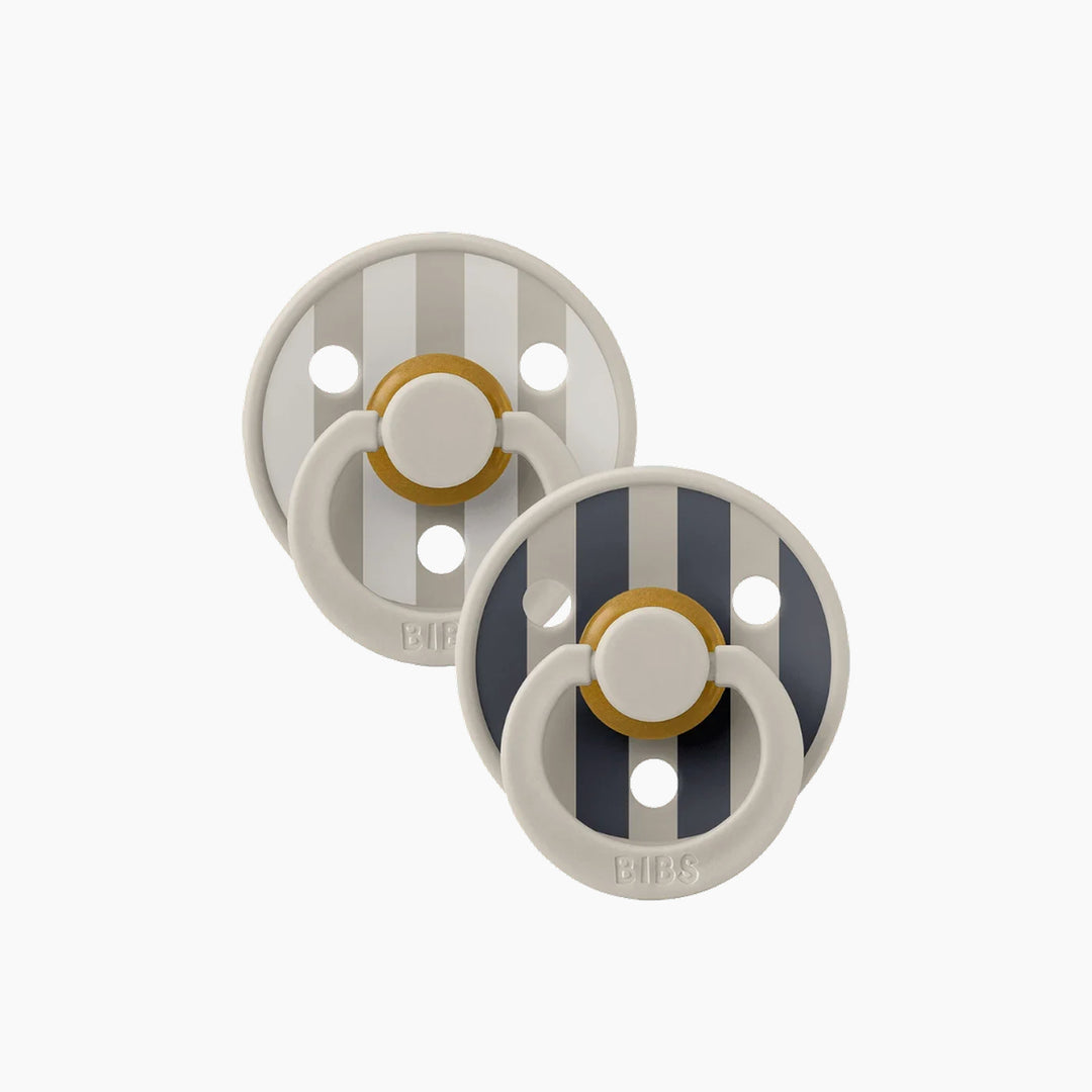 Bibs Studio Colour Pacifiers 2 Pack Block