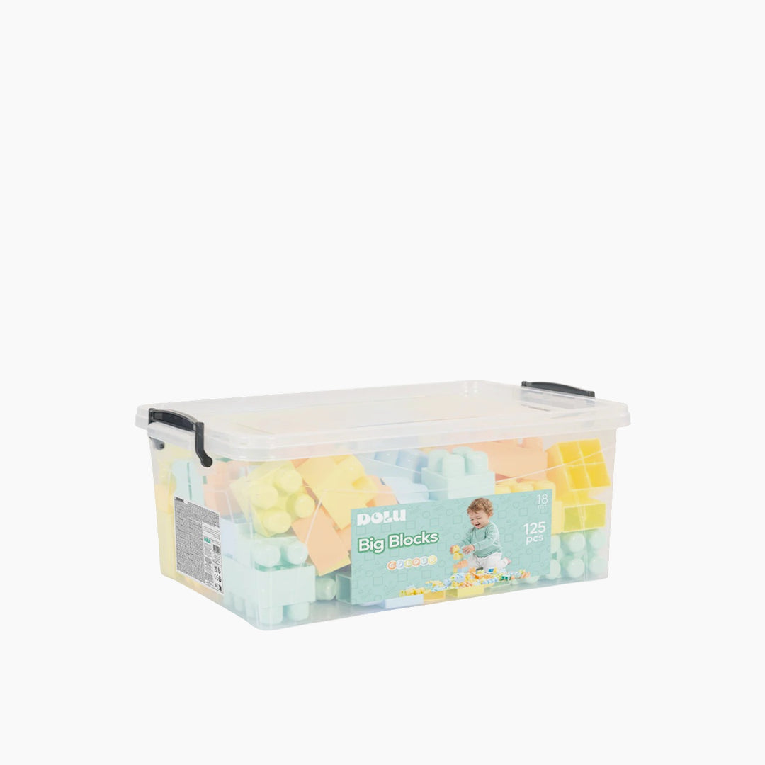 Dolu Big Blocks In Plastic Box