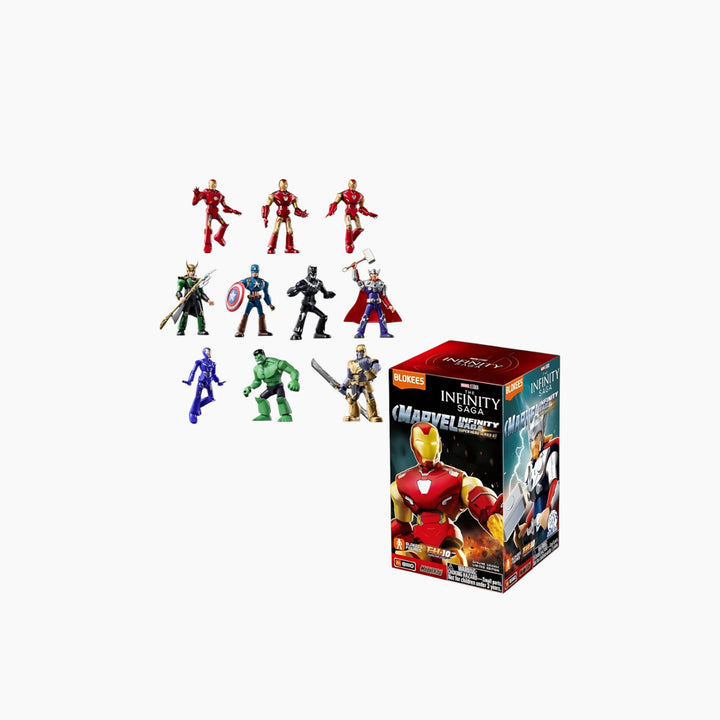 Blokees Marvel Infinity Saga Galaxy Version 1 Figures Assorted