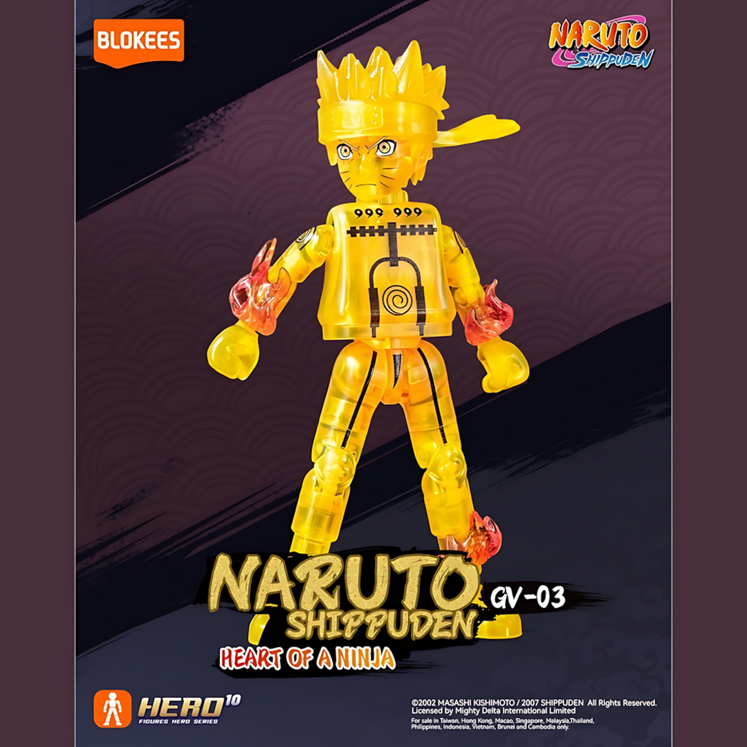 Blokees Naruto Galaxy Version 02 - The Place The Leaves Dance Assorted