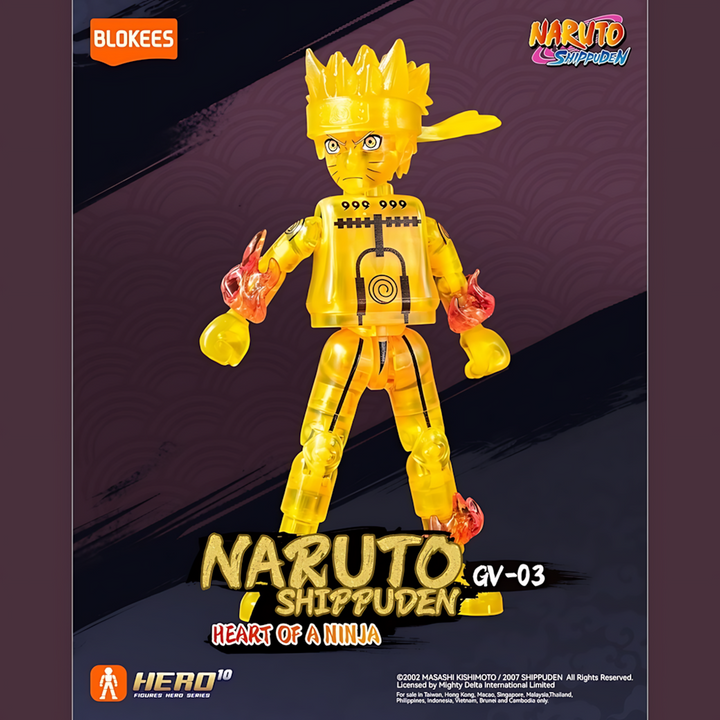 Blokees Naruto Galaxy Version 02 - The Place The Leaves Dance Assorted