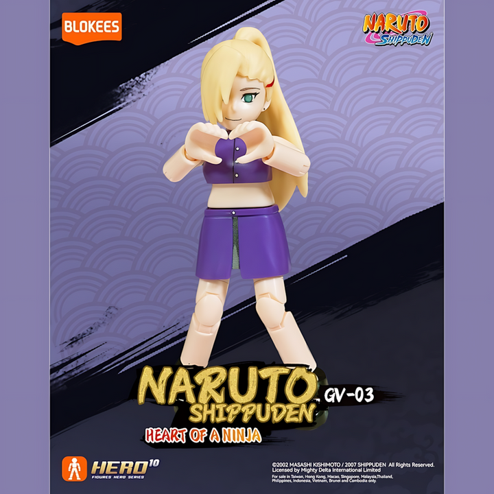 Blokees Naruto Galaxy Version 02 - The Place The Leaves Dance Assorted