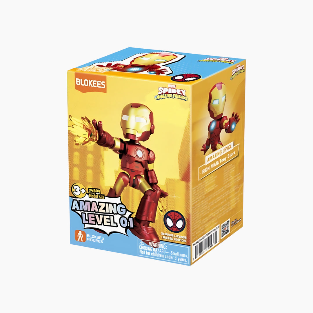 Blokees Spidey And His Amazing Friends Figures - Iron Man