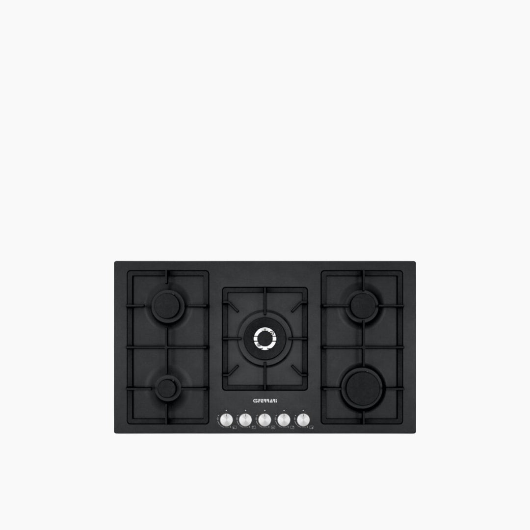 G3 FERRARI 90cm Hob 5 Burners Steel