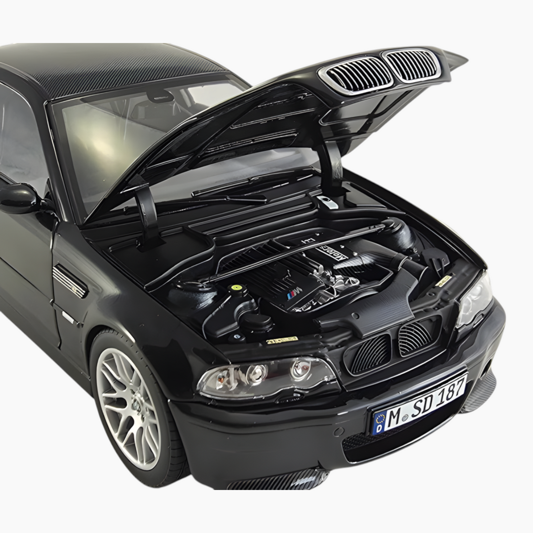 نوريف بي إم دبليو M3 CSL E46 أسود مقياس 1:18 موديل سيارة