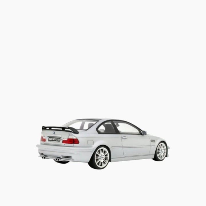 OttoMobile BMW M3 GTR E46 Silver 1:18 Scale Model Car
