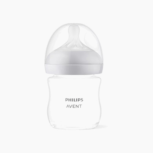 Philips Avent Natural 3.0 Glass Bottle (4 Oz) 1 Pack