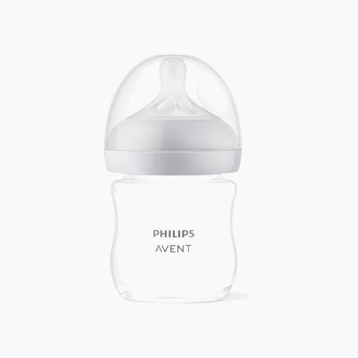 Philips Avent Natural 3.0 Glass Bottle (4 Oz) 1 Pack
