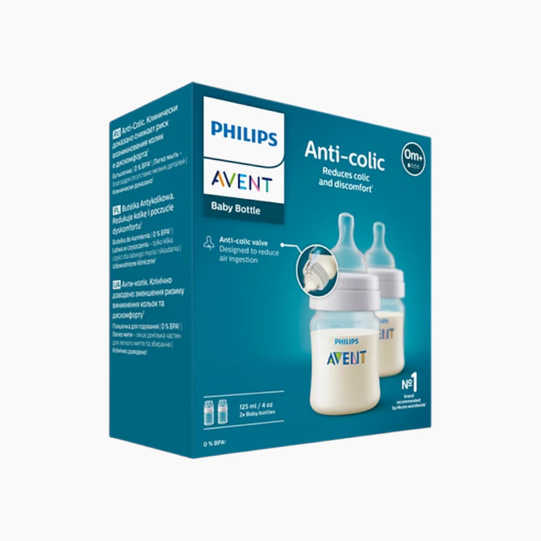 Philips Avent 4oz Anti-Colic baby bottles 2-pack