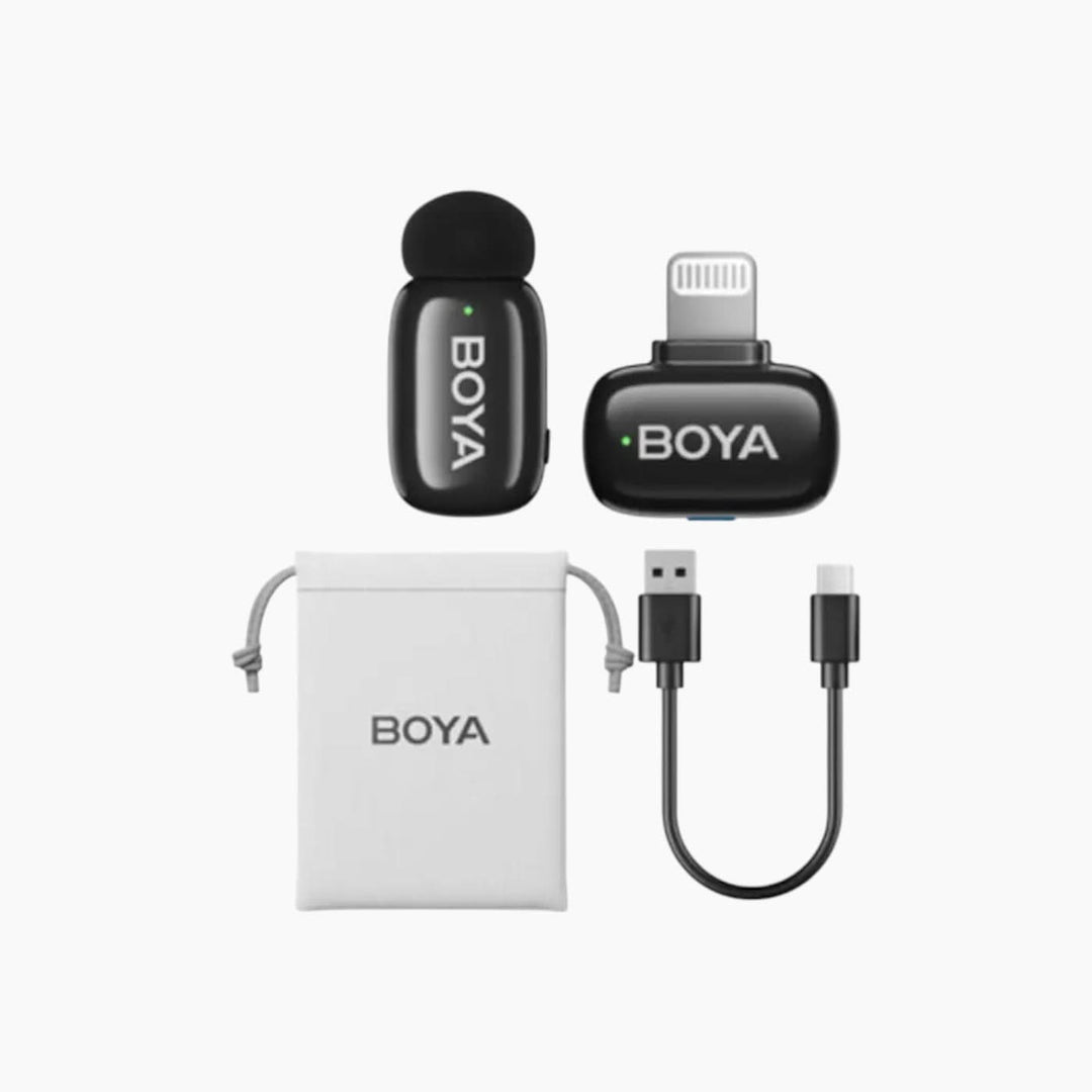 Boya Mini 16 ultra-compact wireless microphone for Apple devices