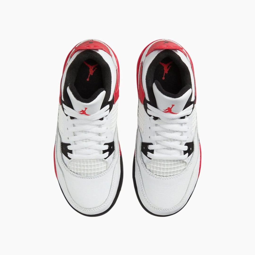 Nike Air Jordan 4 Retro Red Cement Sneakers