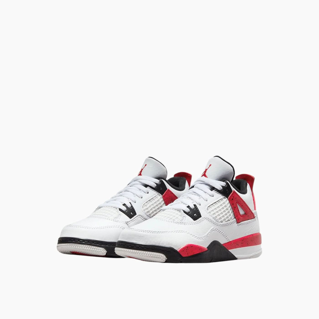 Nike Air Jordan 4 Retro Red Cement Sneakers