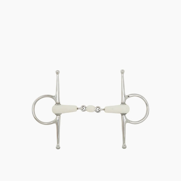 BR Double Jointed Cheek Bit Combo Comfort 18 mm Scissors 165 mm 12.5