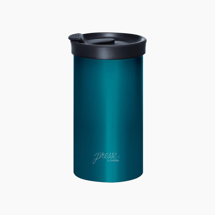 Bobble Coffee Press Stainless Steel 13Oz - Peacock