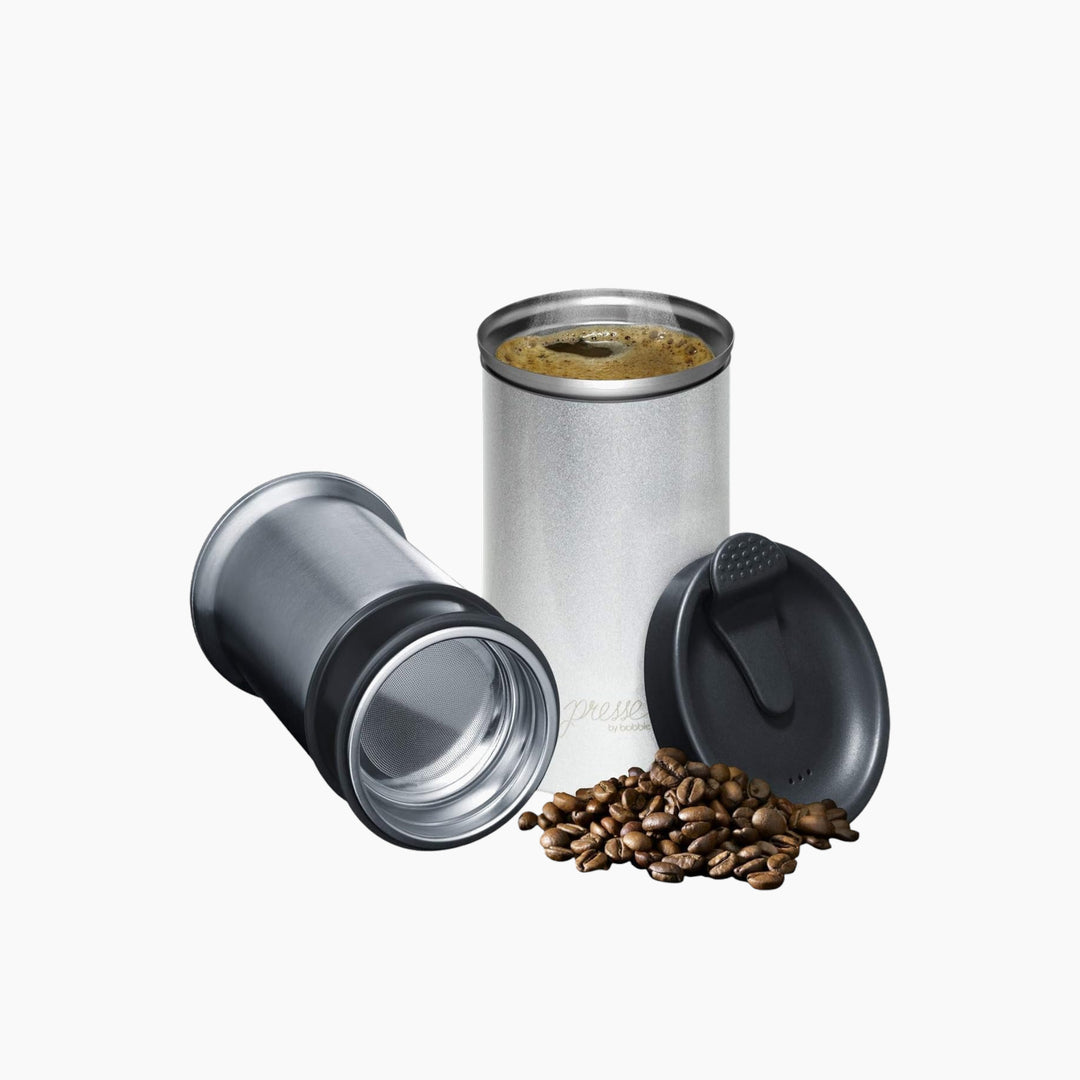 Bobble Coffee Press Stainless Steel 13Oz - Peacock