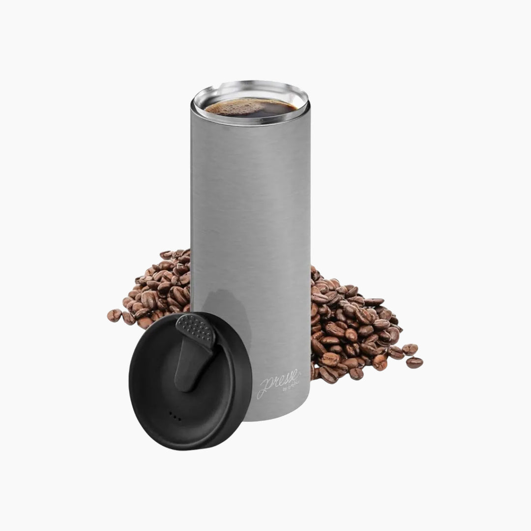 Bobble French Coffee Presse On The Go - Stainless Steel