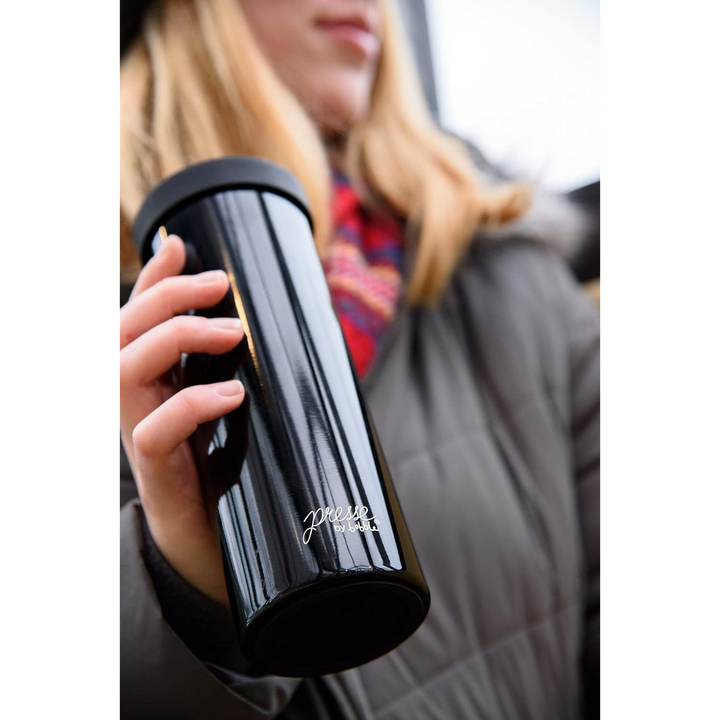 Bobble French Coffee Presse On The Go 14Oz - Black