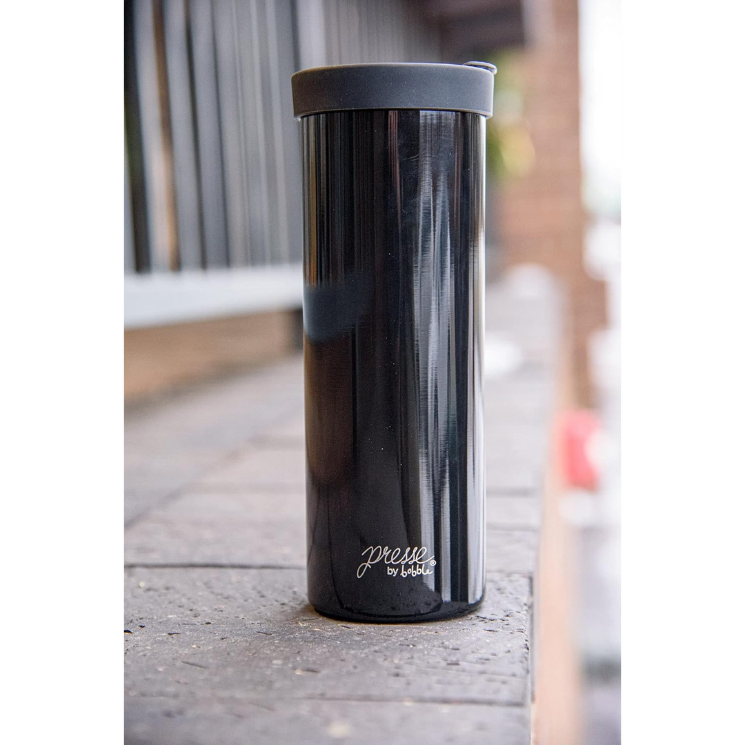 Bobble French Coffee Presse On The Go 14Oz - Black