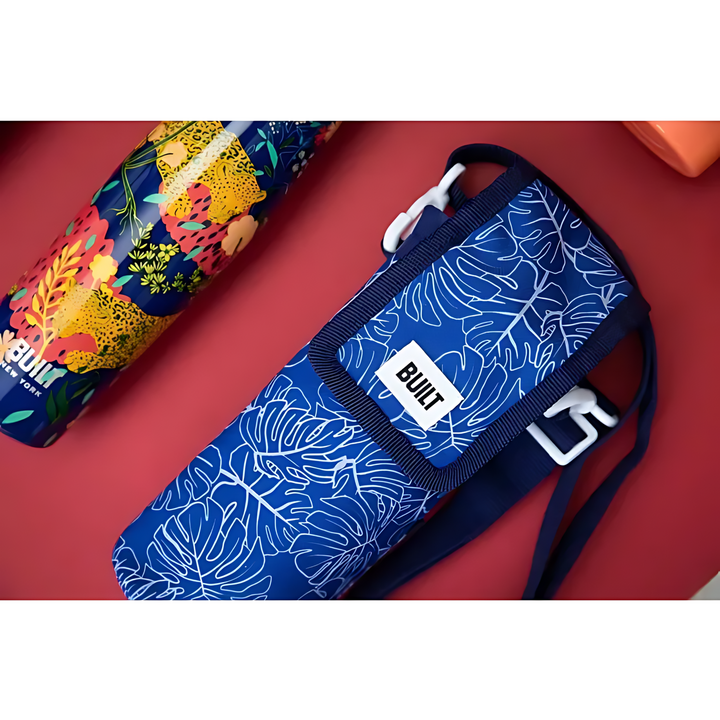 Built neoprene bottle bag with adjustable strap