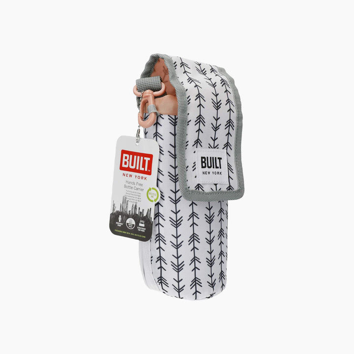 Built neoprene bottle bag with adjustable strap