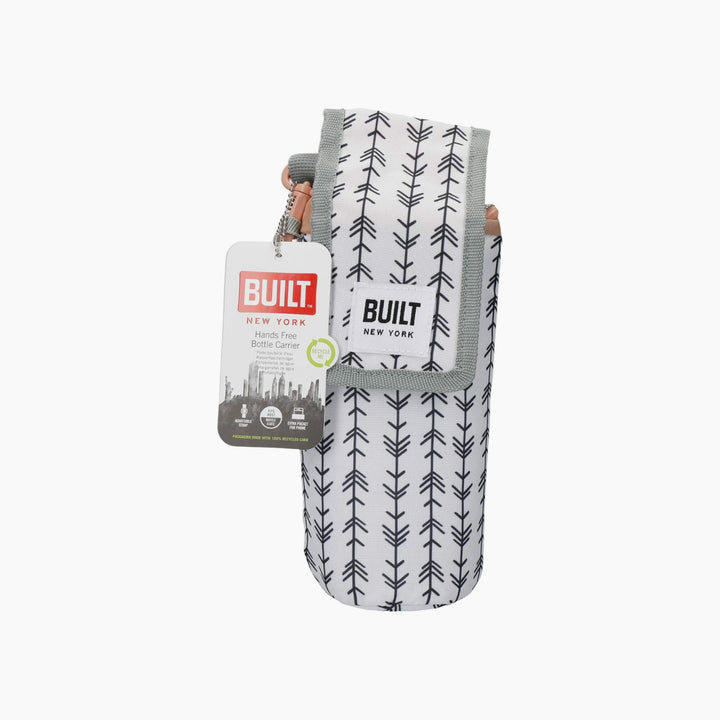 Built neoprene bottle bag with adjustable shoulder strap