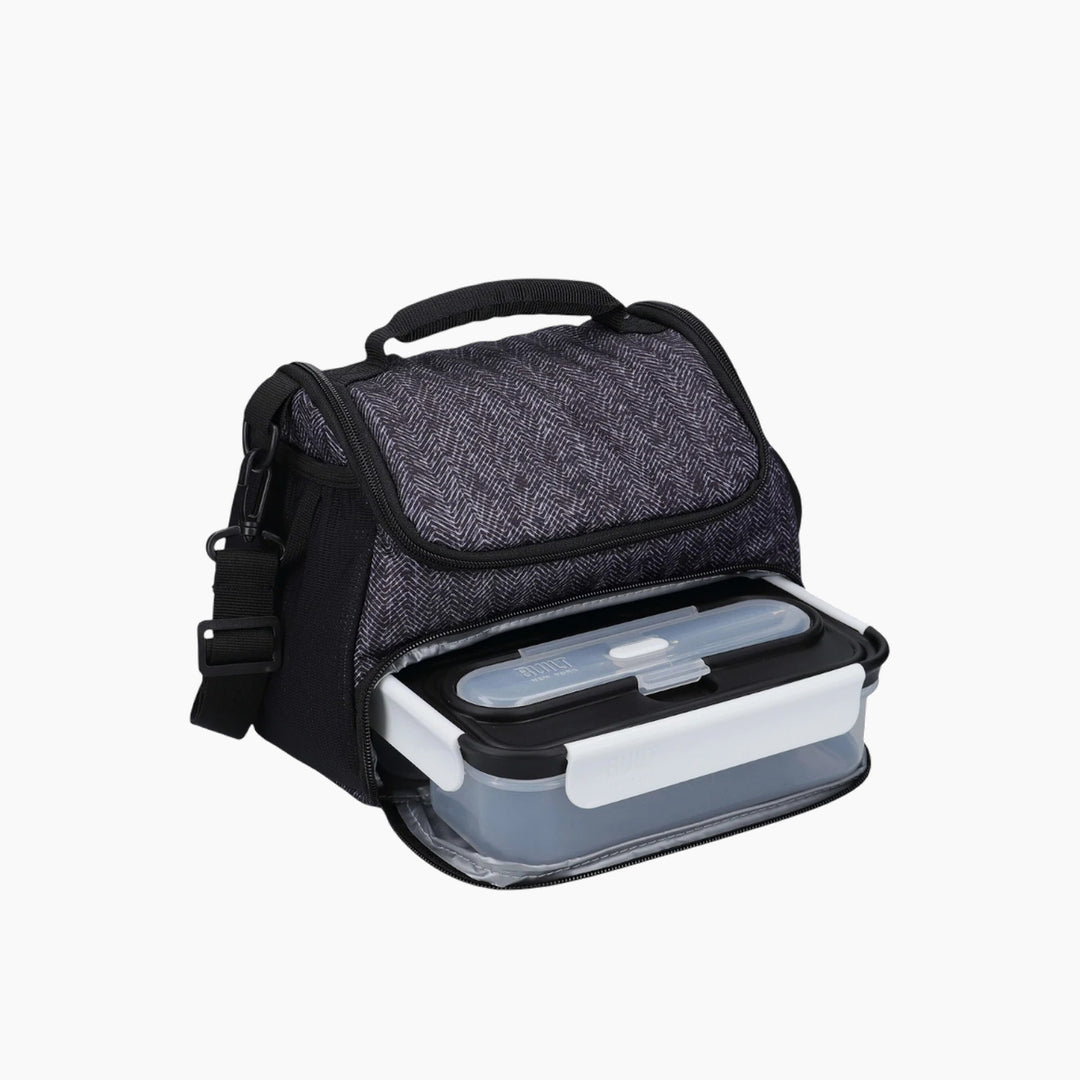 Built Lunch Box with Cutlery - 1 L