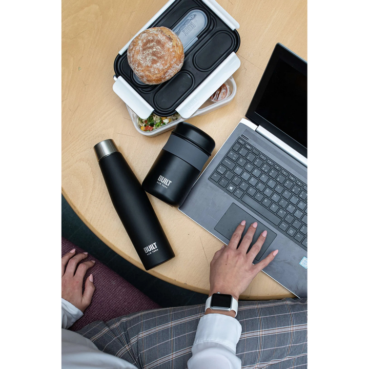 Built Lunch Box with Cutlery - 1 L
