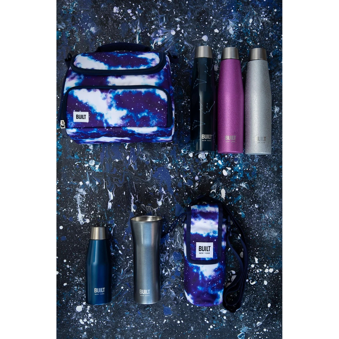 Built neoprene bottle bag with adjustable strap