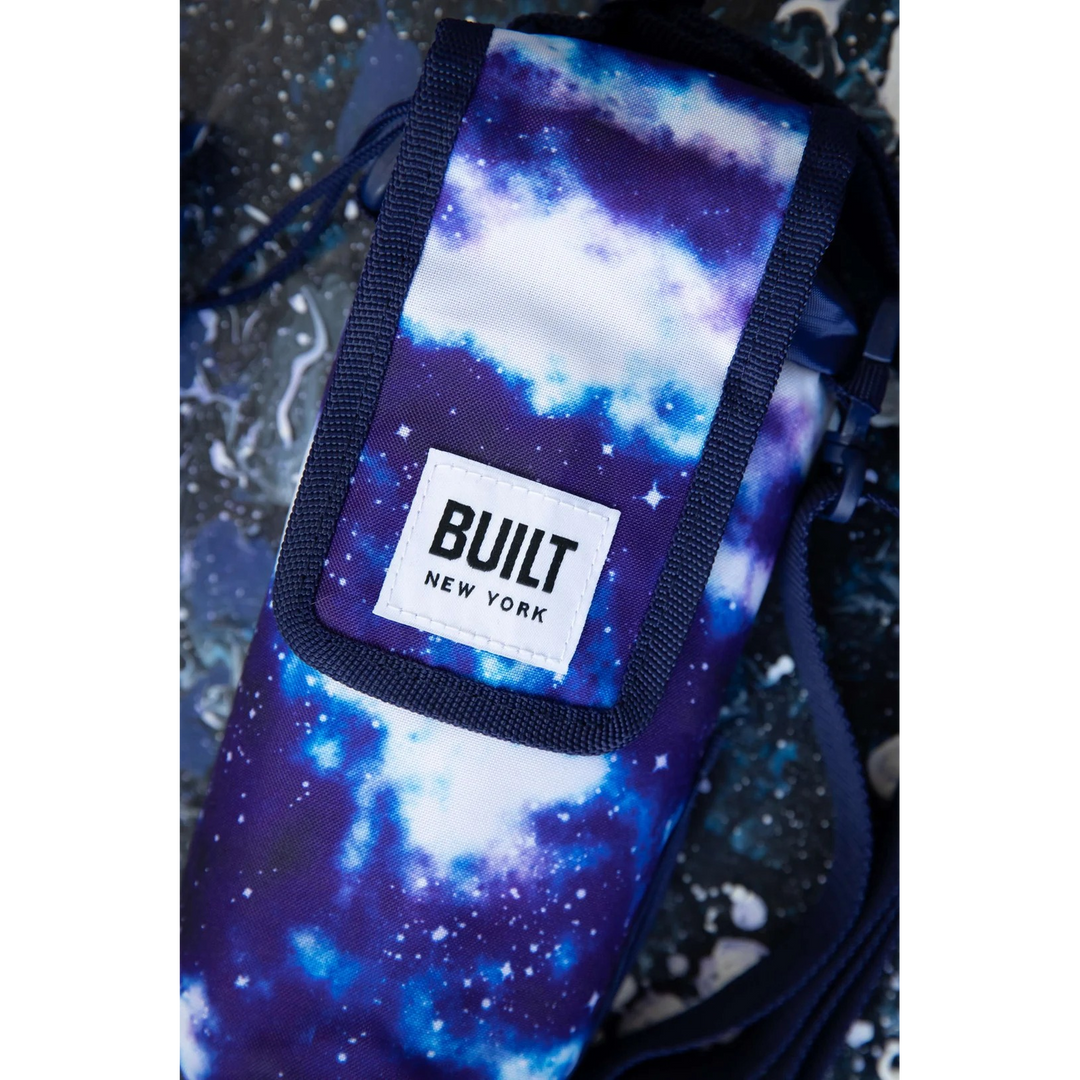 Built neoprene bottle bag with adjustable shoulder strap