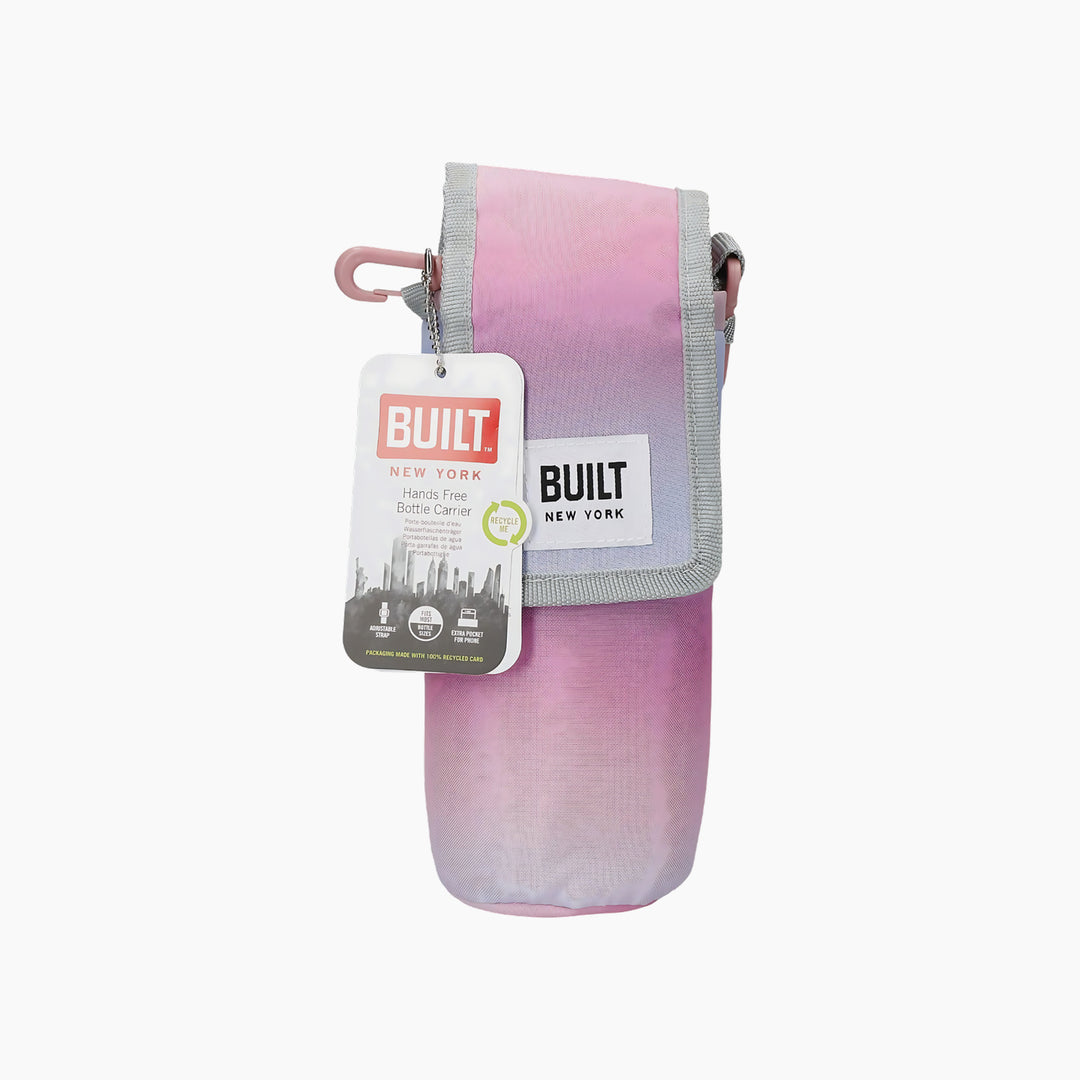 Built neoprene bottle bag with adjustable strap
