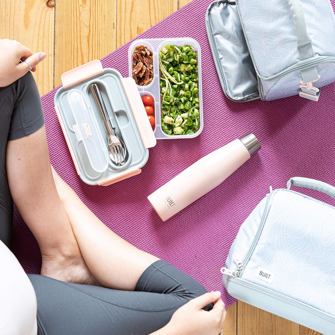 Built Lunch Box with Cutlery - 1 L