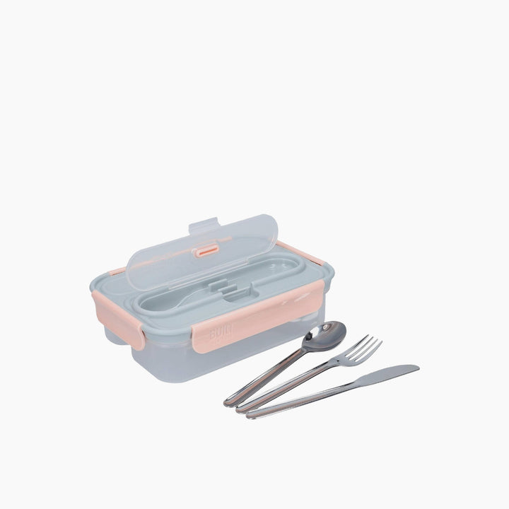 Built Lunch Box with Cutlery - 1 L