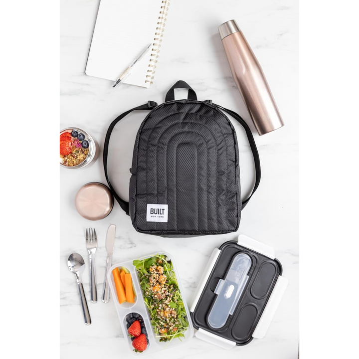 Built Puffer Rucksack Cool Bag - Black