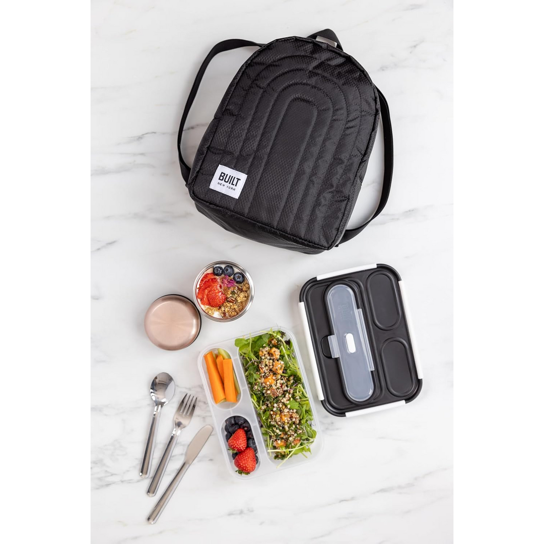 Built Puffer Rucksack Cool Bag - Black