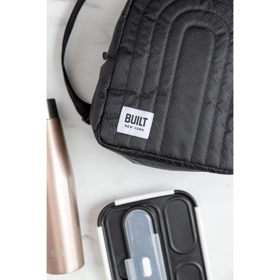 Built Puffer Rucksack Cool Bag - Black